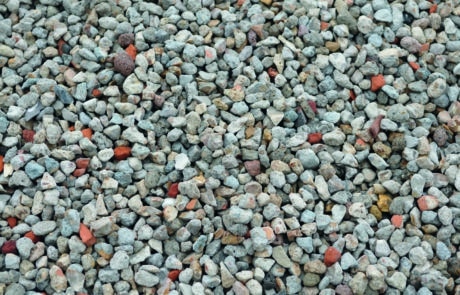 Granudem - Granulat et béton recyclés - Gravier recyclé - Photo du gravier recyclé et lavé - 2